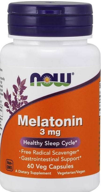 Billede af det ulovlige produkt: NOW Melatonin